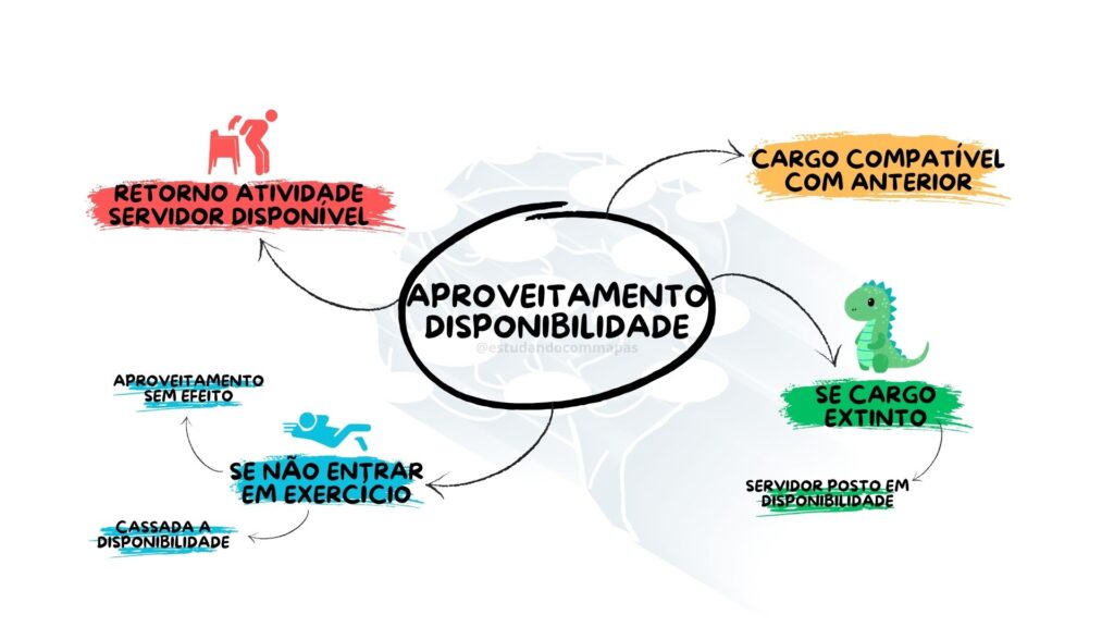 mapa mental resumindo aproveitamento e disponibilidade
